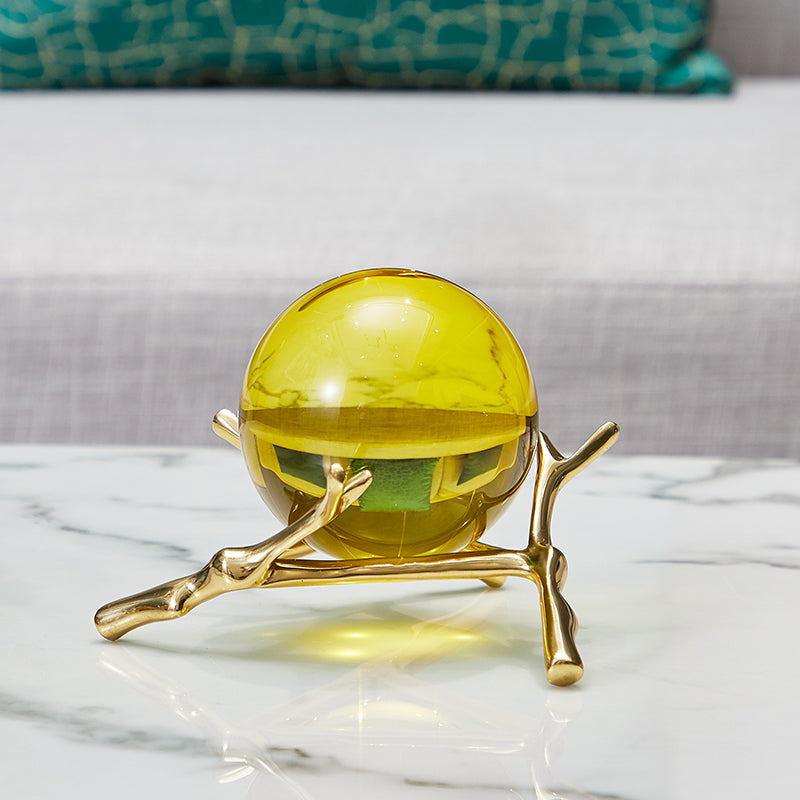 Dimensions of medium short crystal sculpture