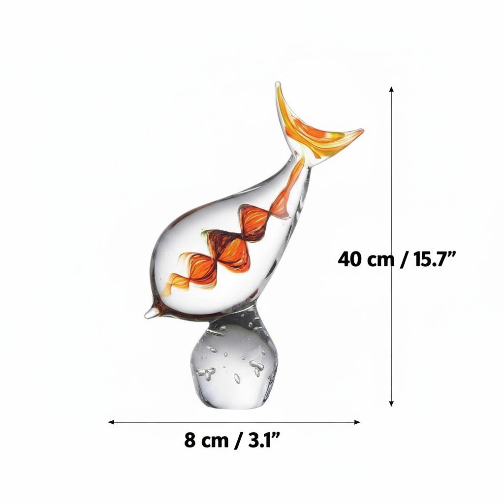 Dimensions diagram showing height and base width