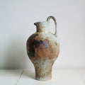 Artisanal Ceramic Handled Decorative Pitcher