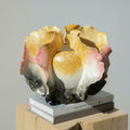 Artisanal Ceramic Ruffled Decorative Object