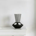 Black And White Ceramic Geometric Vase