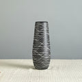 Black And White Ceramic Tapered Vase