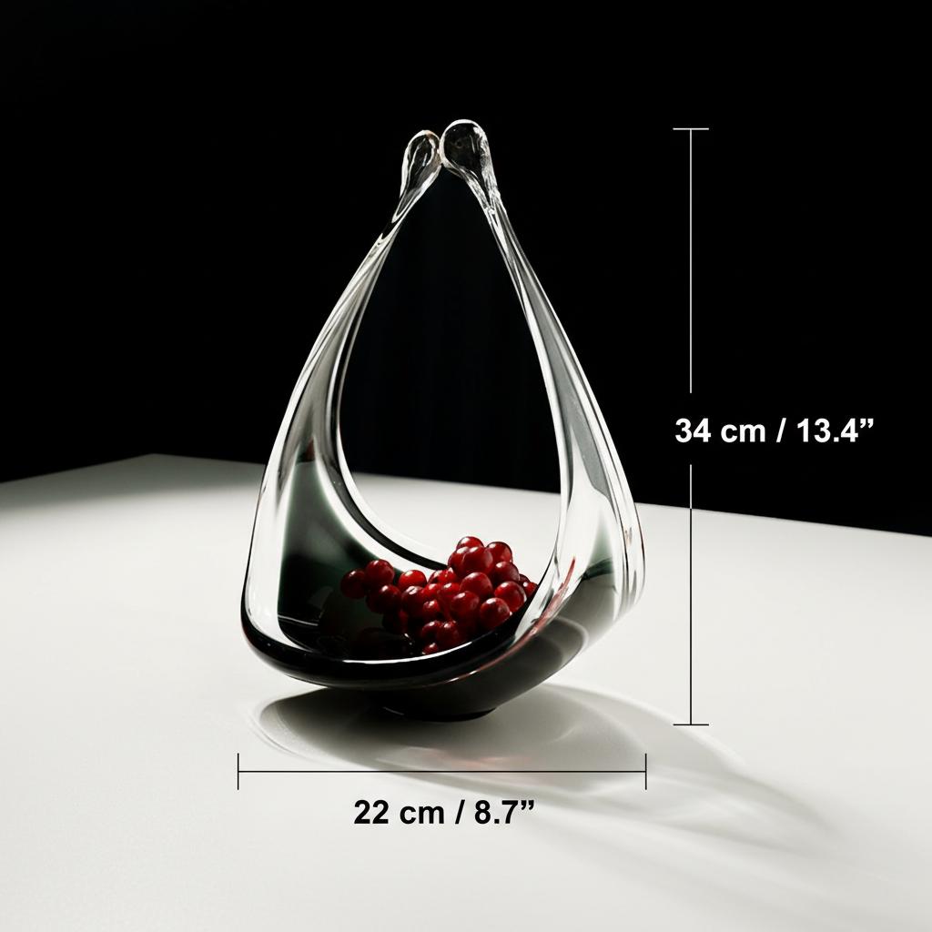 Product dimensions diagram showing height and width