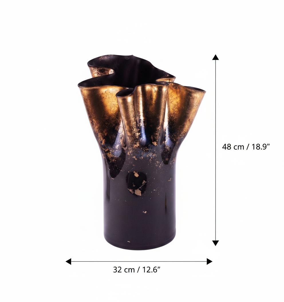 Large glass vase dimensions