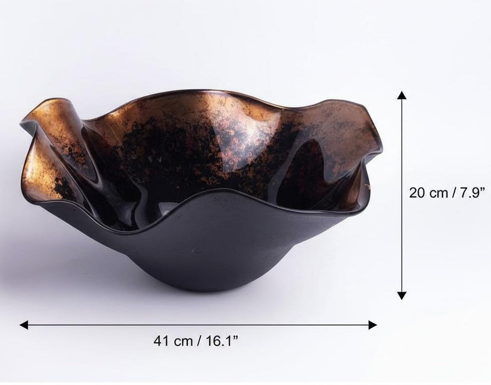 Glass centerpiece bowl dimensions