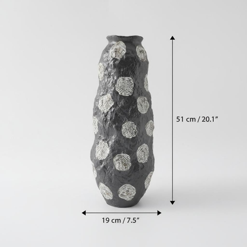 Large vase dimensions 51 cm height 19 cm width