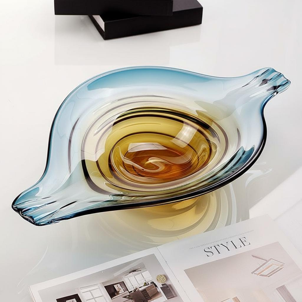 Lifestyle context on white table with decor