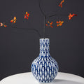 Blue And White Porcelain Bottle Vase