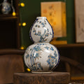 Blue And White Porcelain Double Gourd Vase
