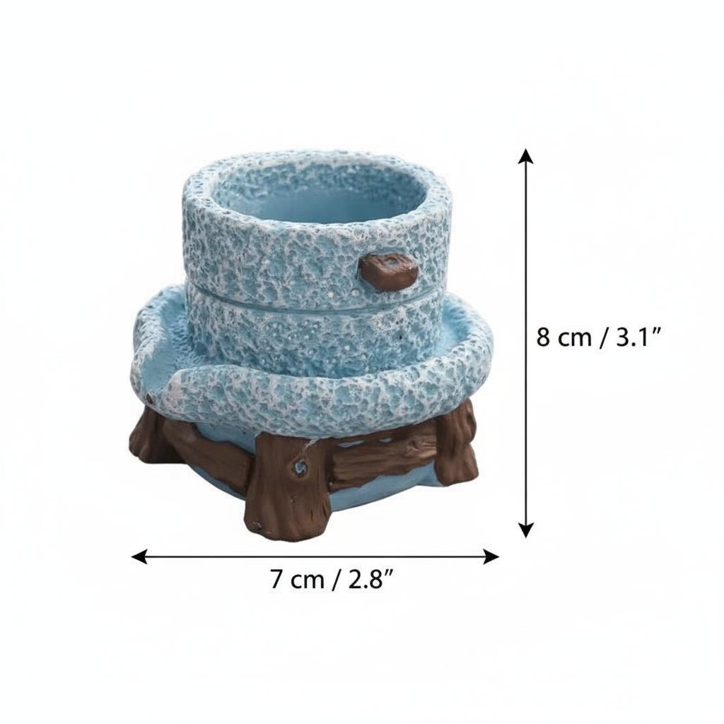 Medium size dimensions of ceramic planter