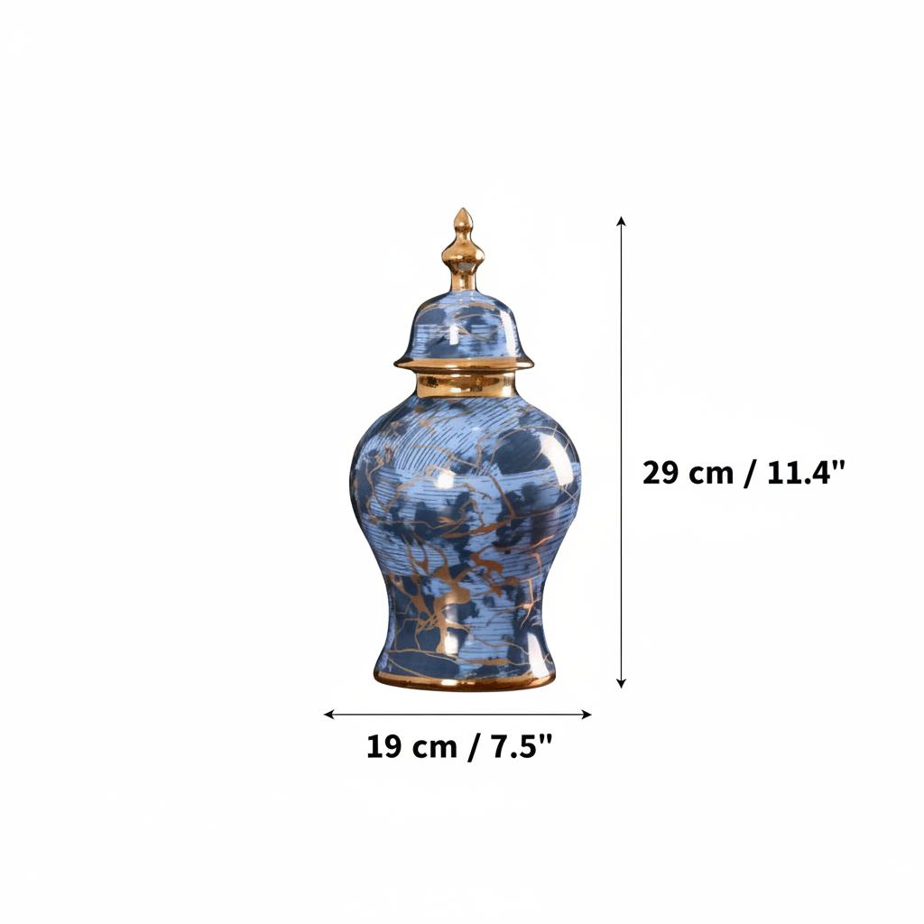 Medium ginger jar dimensions 29cm height