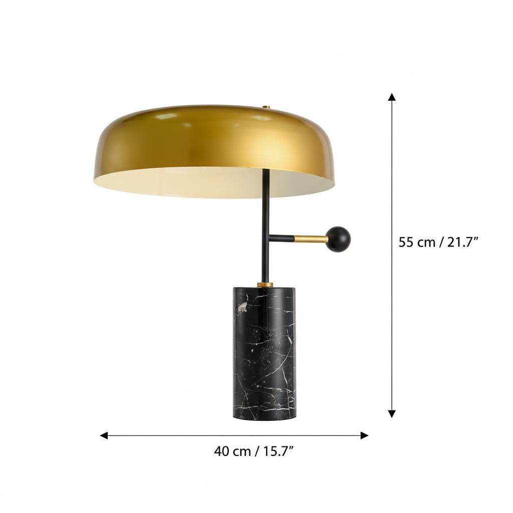 Technical dimension diagram showing height and width