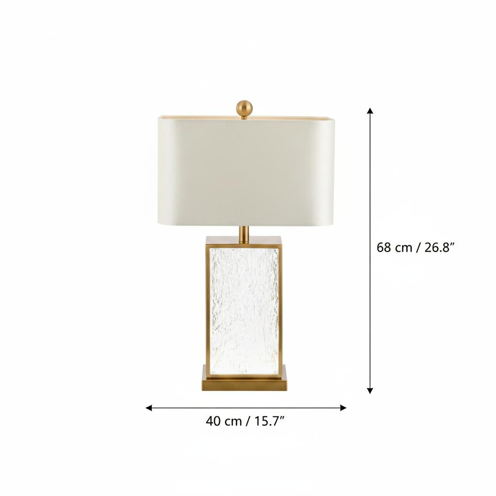 Dimensions diagram showing height and width