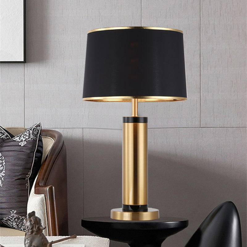 Elegant table lamp in modern living room context