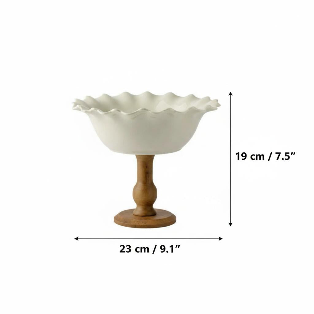 Dimensions diagram showing 23cm width and 19cm height