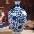 Classic Blue And White Porcelain Vase
