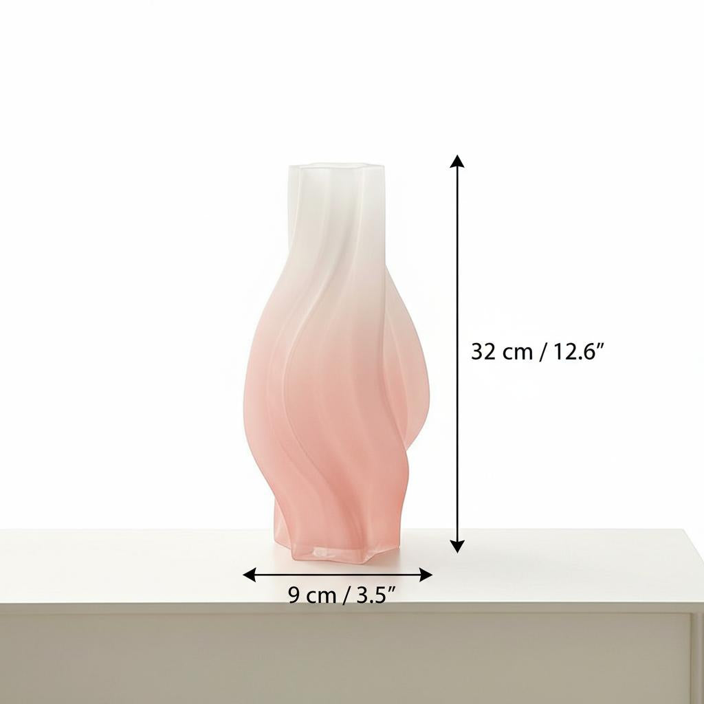 Large glass vase dimensions