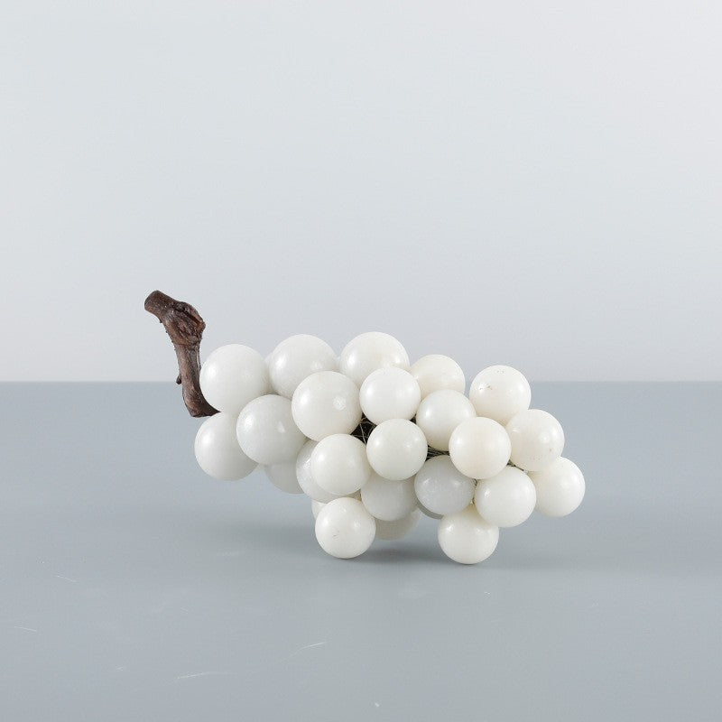 Dimensions of black marble grape decorative object