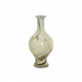 Marbled Glass Flared Vase