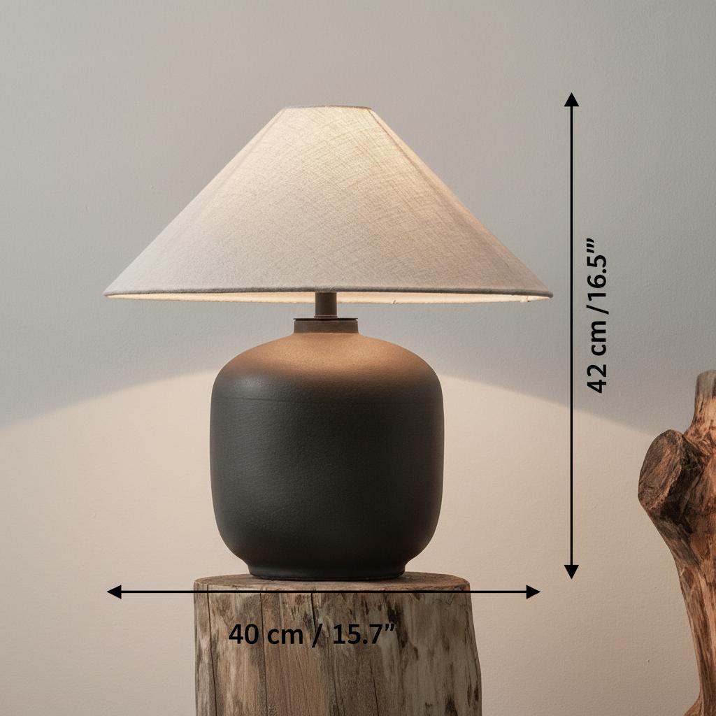 Dimensions diagram showing height and width