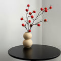 Matte Ceramic Double Gourd Vase