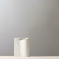 Matte Ceramic Folded Vase