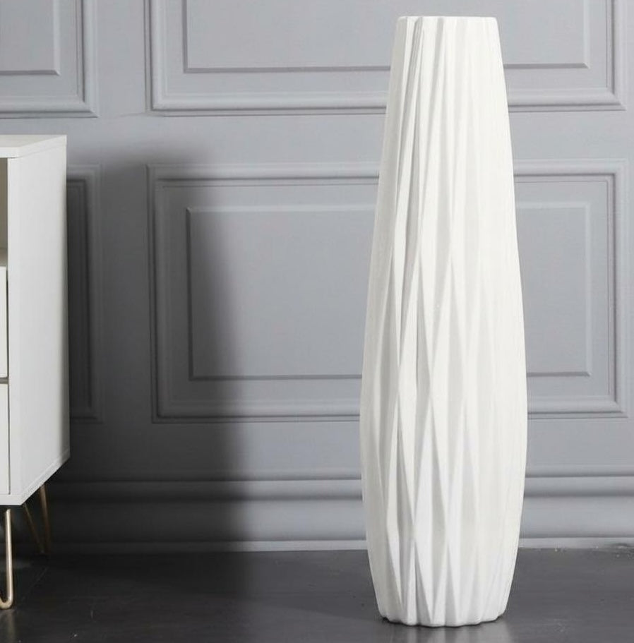 Dimension diagram of large and medium ceramic vases