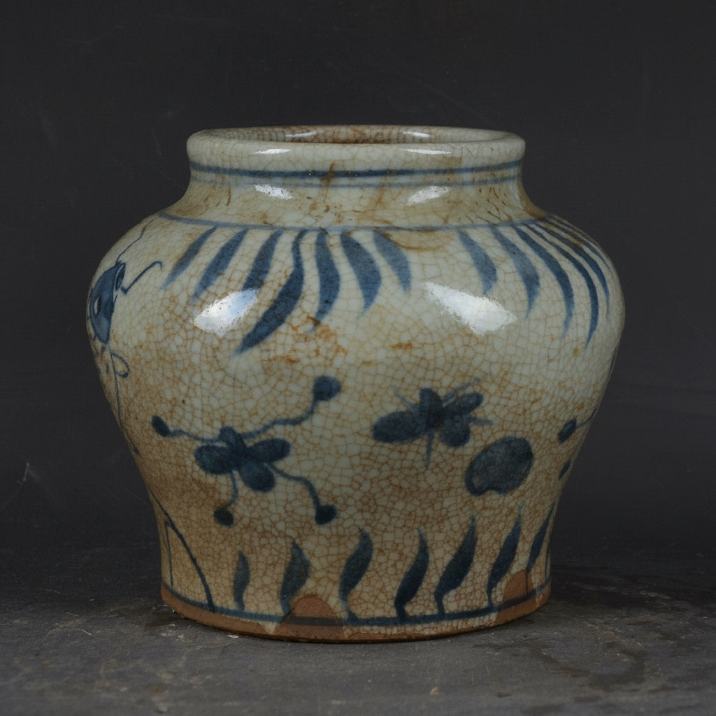 Mosaic Glaze Ceramic Decorative Jar