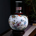 Painted Porcelain Decorative Vase