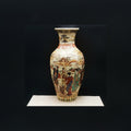 Patterned Ceramic Baluster Vase