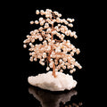 Medium pearl tree sculpture with dimensions