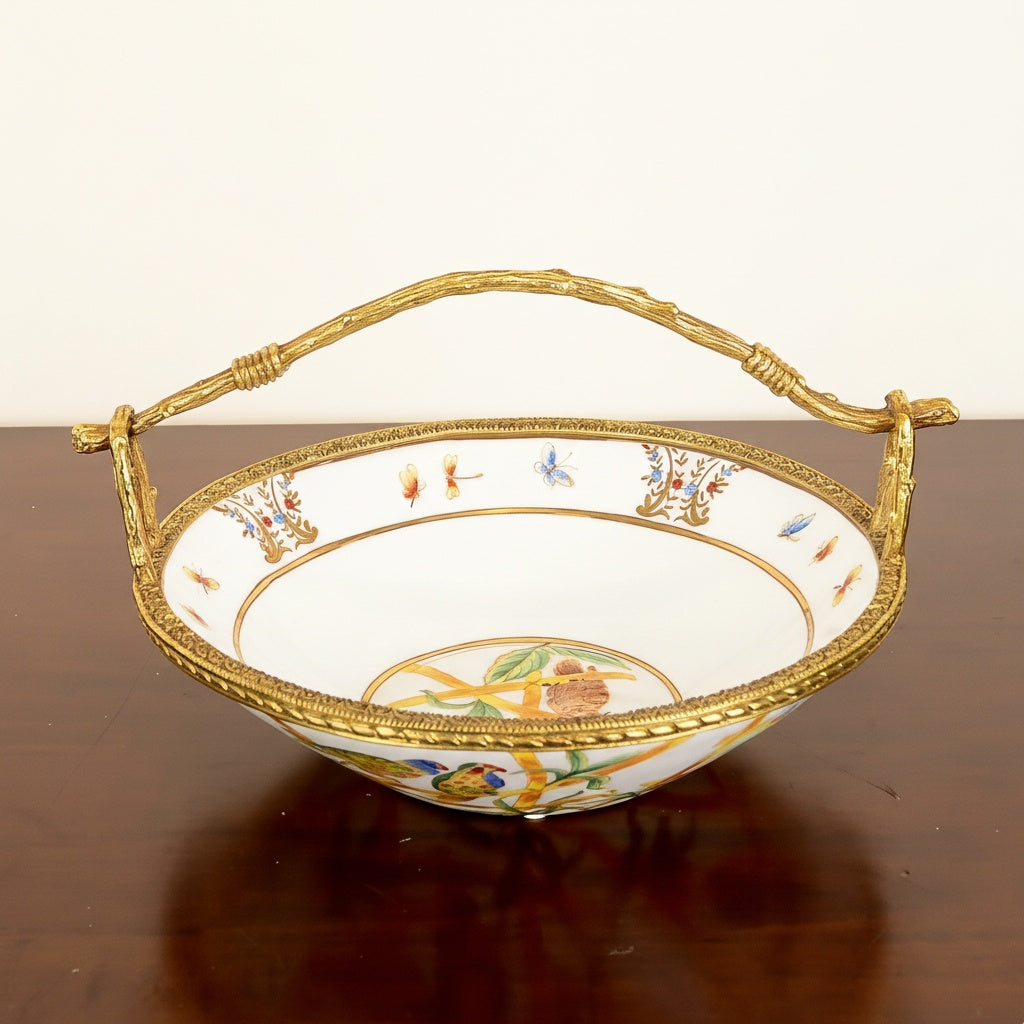Full view of empty decorative bowl