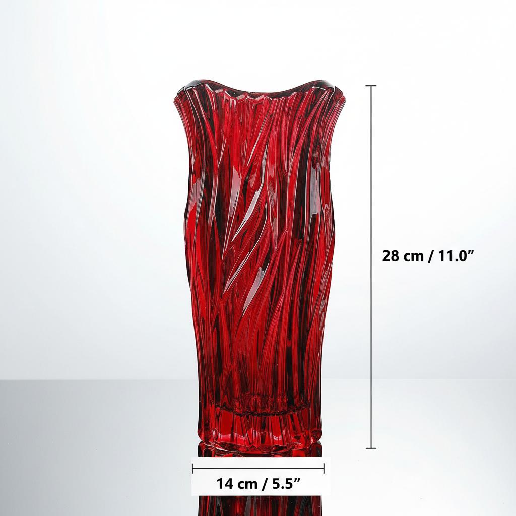 Side view showing organic textured profile