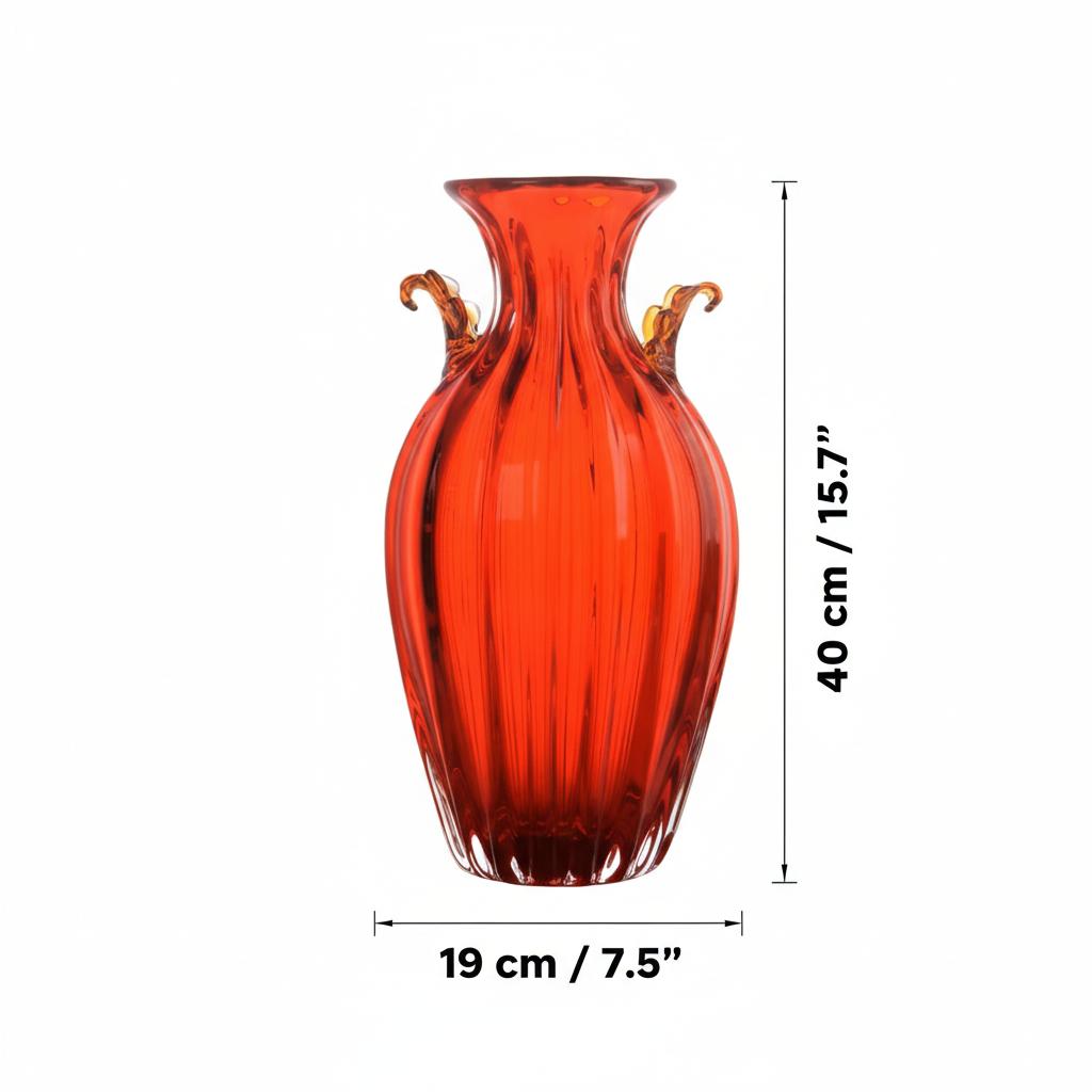 Dimension diagram showing height 40 cm and width 19 cm