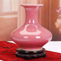 Rose Patterned Porcelain Decorative Vase