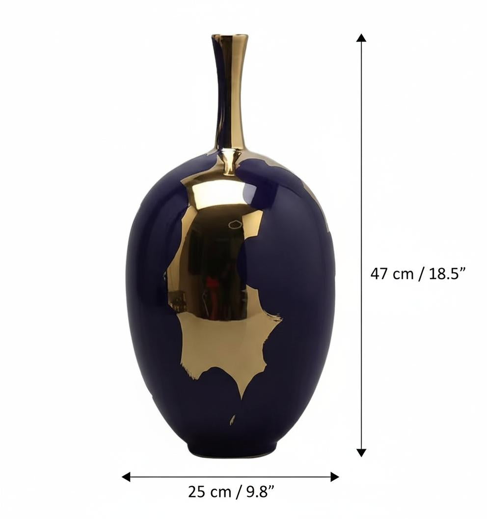 Large ceramic vase dimensions 47cm height