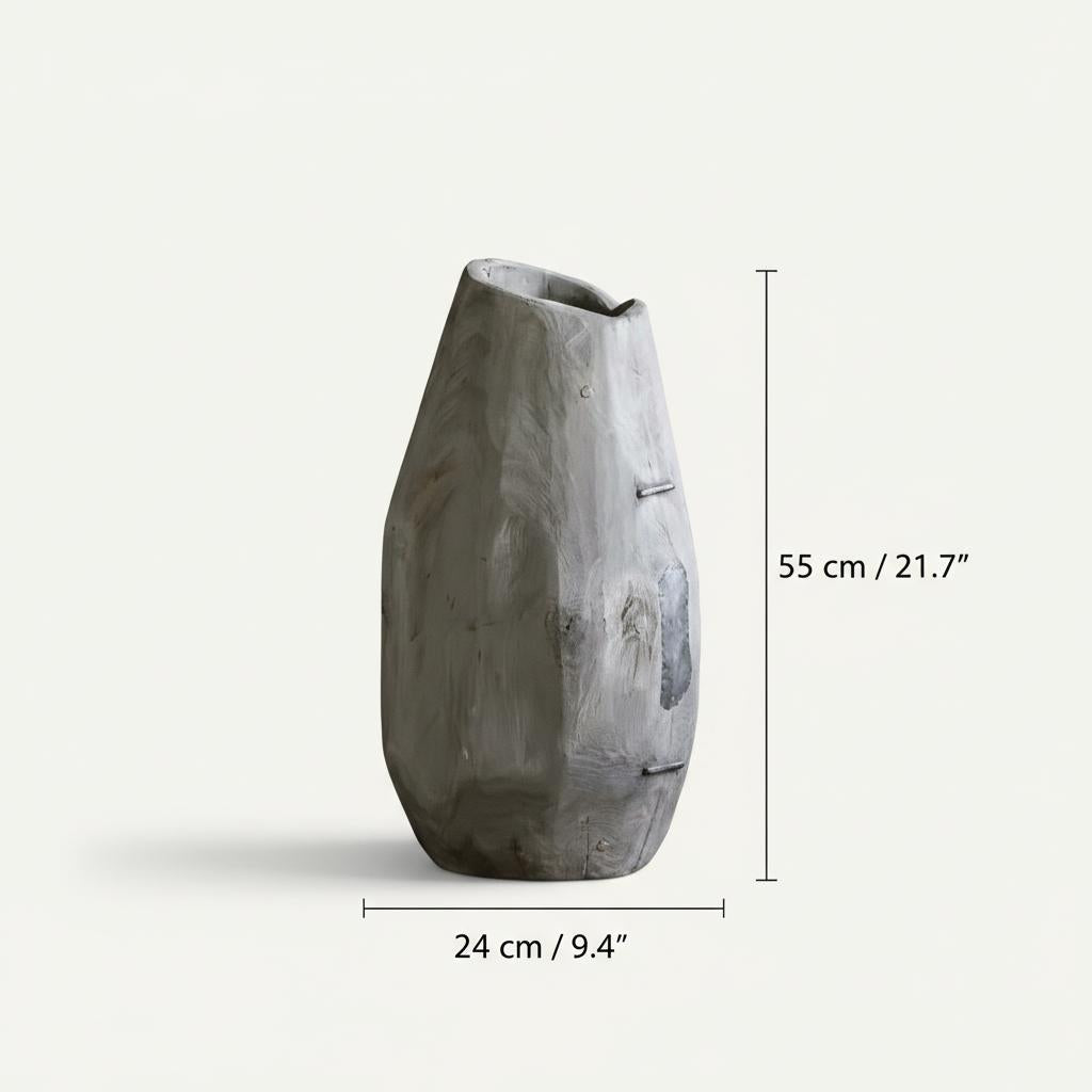 High style wooden vase dimensions