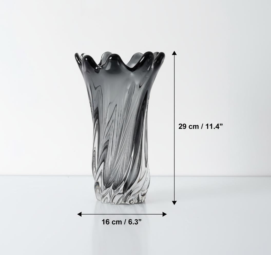 Large vase dimension guide showing 29 cm height