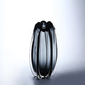 Medium glass vase dimensions 23cm height