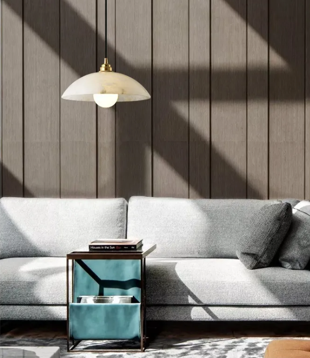 Lifestyle setting in modern living room