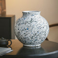 Speckled Ceramic Spherical Vase