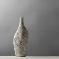 Textured Ceramic Asymmetrical Vase