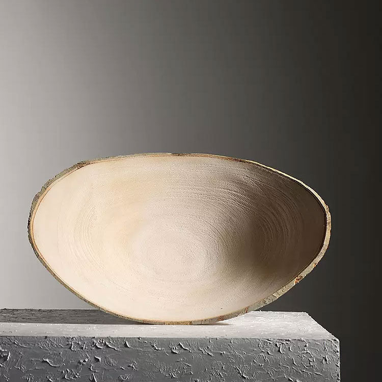 Overhead detail view of the beige textured surface