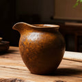 Textured Ceramic Spouted Pitcher