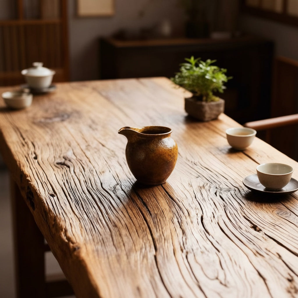 Textured Ceramic Spouted Pitcher
