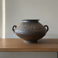 Textured Ceramic Wide Handled Vessel
