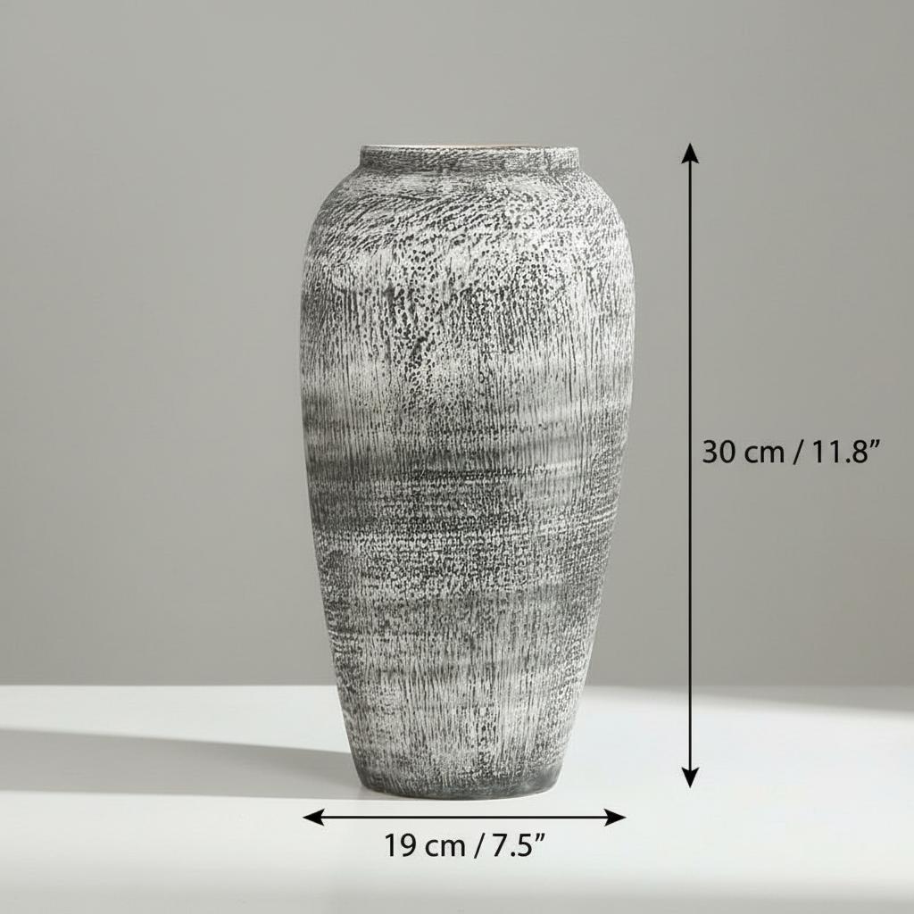 Tall ceramic vase dimensions