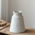 Textured Stone Finish Tapered Vase