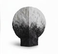 Textured Two-Tone Sculptural Vase