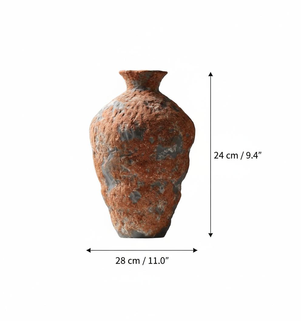 Medium tall ceramic vase dimensions